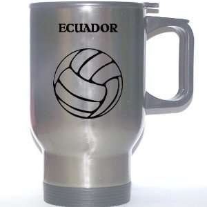  Ecuadorian Volleyball Stainless Steel Mug   Ecuador 