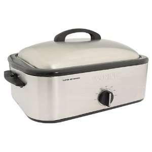 Waring Pro RO18B Professional 18 Qt. Roaster Brushed Stainless Steel