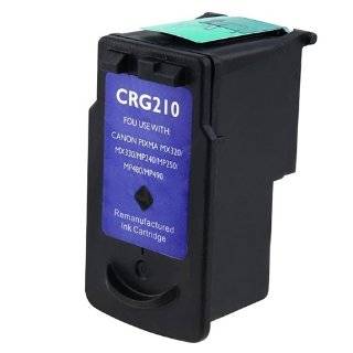 Black Ink For Canon Pixma MP490 MP280 MP480 MP495 PG210 by eForCity
