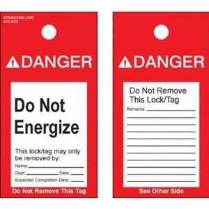   21512 Do Not Operate Lockout Tags (Set of 5) Toys & Games