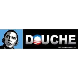  Anti Obama Bumper Sticker   Douche 