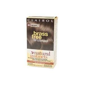   Natural Instincts Brass Free Brunettes Color, 6C Light Brown (3 Pack