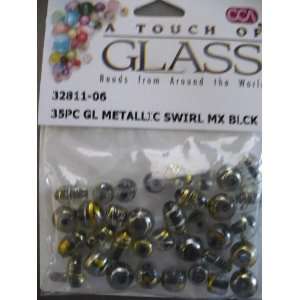   Black Beads   A Touch of Glass by Cousin   #32811 06