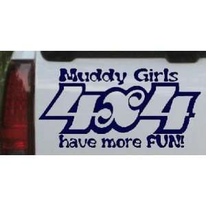  Navy 34in X 17.0in    Muddy Girls 4X4 have more FUN Off 