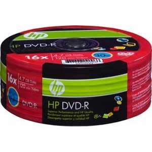  HP DVD R 16x 30 pack Electronics