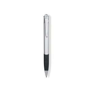  30160    Jackie Silver Metallic Click Pen   Black 