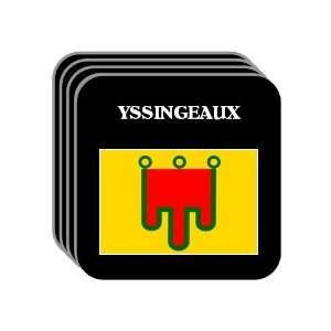  Auvergne   YSSINGEAUX Set of 4 Mini Mousepad Coasters 