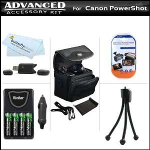  Advanced Accessory Kit For Canon PowerShot SX130 IS 
