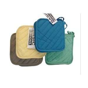 BE Quilted Potholder 2 pack Color Taupe 