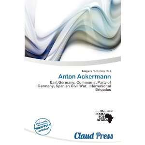  Anton Ackermann (9786200540461) Lóegaire Humphrey Books
