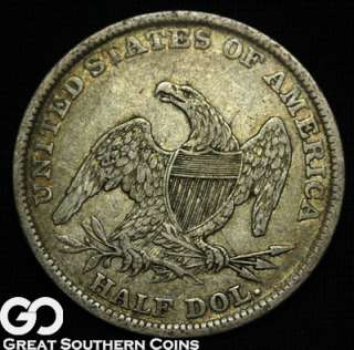 1838 Capped Bust Half Dollar VF  