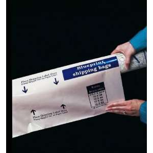  Weather Resistant Polyethylene Blueprints Shipping Bags   9.5 x 33 