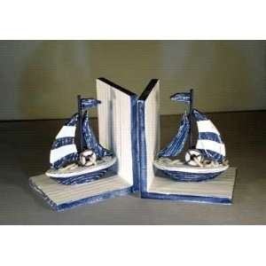  Jed Inspired SAILBOAT BOOKENDS 3440