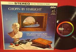 CARMEN DRAGON Chopin By Starlight Capitol FDS STEREO LP  