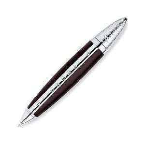  Autocross Brown Leather Ball Point Pen 
