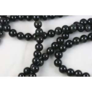   Obsidian Beads Round 8mm 16 Strand (3511) Arts, Crafts & Sewing