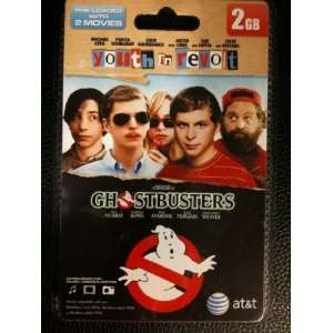   Loaded with 2 Movies   Ghostbusters and Youth in Revolt & Adapter