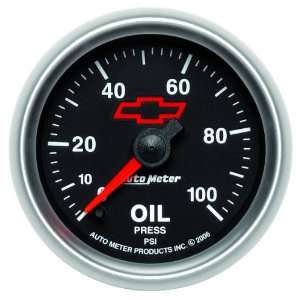  Auto Meter 3653 00406 GM Performance Parts Red 2 1/16 0 