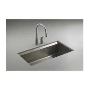  Kohler K 3673 NA 8 Degree Single Basin Kitchen Sink