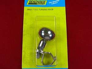 TURNING KNOB STAINLESS STEEL SEACHOICE 28521 FOR BOAT MARINE STEERING 