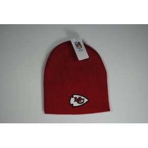 Kansas City Chiefs Red Knit Beanie Cap Winter Hat