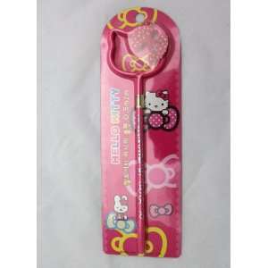   Hello Kitty Face Ball Point Pen w/ 3D Bow   HOT PINK 