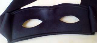 Zorro eye Mask Hero Carnival Halloween Mardi Gras Fancy  