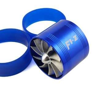  Blue 3 Inch Turbo Multi Flexible Air Intake Inlet Hose Pipe 