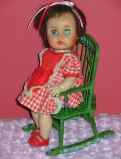Arranbee Littlest Angel Doll Bent Knee Hard Plastic Original Dress 