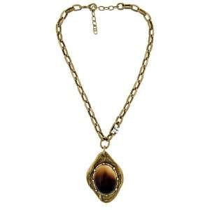   Yosca   nuWhite Collection   Vintage Inspired Horn Pendant Jewelry