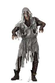 Adult Mens Deluxe Zombie Halloween Costume Size Large  