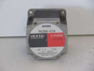 VEXTA PK266 01A STEPPING MOTOR 2 PHASE 1.8 / STEP  