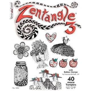 3454 Zentangle 3 by Suzanne McNeill ( Paperback   July 15, 2010)
