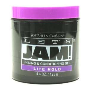  Lets Jam Shine & Conditioning Gel Light 4 oz. Jar (Case 