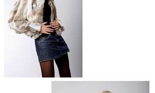 0205 Rabbit fur coat/jacket/garment/outwear/waistcoat  