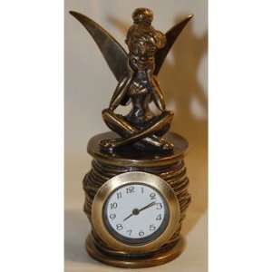  Tinkerbell Brass Mini Clock