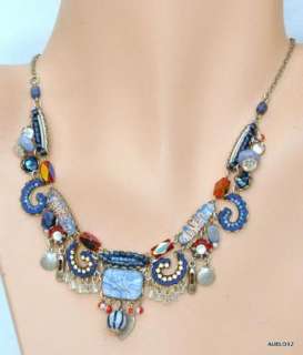 Magnificent New AYALA BAR BLUEBERRY HILL Classic Necklace Spring 2012 