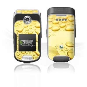  Design Skins for Sony Ericsson W710i   Golden Drops Design 
