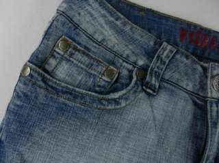 Hydraulic Superlow Metro Distressed Denim Blue Jeans Womens Pant Sz 11 