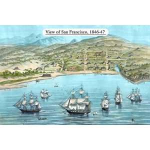  View of San Francisco, formerly Yerba Buena, in 18467 