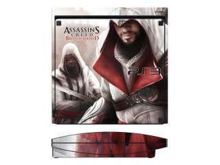 Assassins Creed 2 Sticker Skin Decal for Sony PS3 Slim  