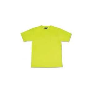  Hi Viz T Shirt (Yellow) Jersey Knit Polyester   XL