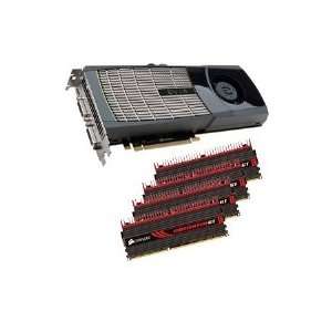  EVGA GeForce GTX 480 w/ Corsair 8GB PC15000 RAM 