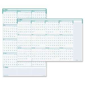 of Doolittle   Express Track Reversible/Erasable Yearly Wall Calendar 