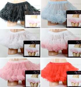 Puffy Chiffon Mini Crinoline Petticoat Slips 9 inches  