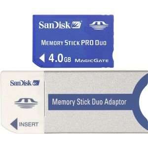  New 4GB Memory Stick Pro Duo Memory Card   T31765 