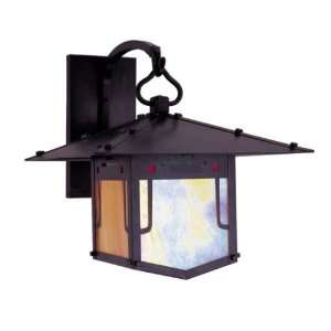  Pagoda Asian Outdoor Wall Sconce   13 inches tall