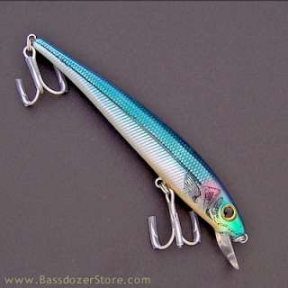 Bomber Saltwater Grade Plastic Lipped Minnows for Striped Bass Fishing