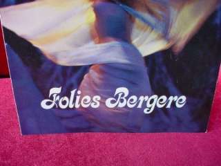 1969 LAS VEGAS SHOW PROGRAM Tropicana FOLIES BERGERE Playbill ROSEMARY 