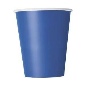 9 Oz Royal Blue Paper Hot/cold Cups   12 Pk Kitchen 